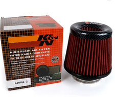 RED K&N 3inch 76mm Super Power Air Filter High Flow Performance Intake Cleaner picture