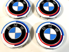 4PC 68mm  50th Anniversary Wheel Center CapsEmblem Rim Hubcaps Emblem picture