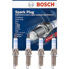 OEM BOSCH Double Platinum Spark Plug 4PCS for BMW 228i 320i 328i 428i 528i X1 X3 picture