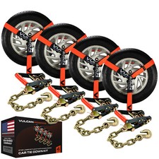 Lasso Car Tie Down - Chain Anchors - 2