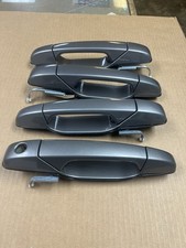 2007-13 OEM Sierra Silverado GM SUV's Greystone Metallic Door Handles set of 4 picture