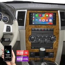For 2008-2010 Jeep Grand Cherokee Carplay Android Auto Car Stereo Radio GPS Navi picture