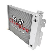 1967 -69  Camaro/Firebird 3 Row LS Conv Double Pass DR Rad w 1.25/1.50