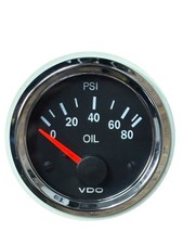 VDO Vision 350-010-004C Oil Pressure Gauge 2-1/16