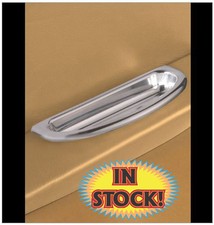 Lokar IDP-2003 - Billet Alum Crescent Oval Arm Rest Door Pull - Polished (2) picture