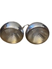 2- 1930s Guide Tilt Ray Chevrolet Full Chrome Headlamps And Housing Hot Rod picture