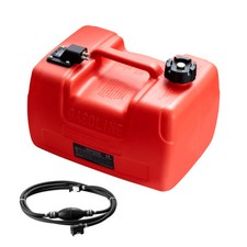 Boat Fuel Tank Portable Marine Outboard Gas Tank 3.17 Gallon/12L with Hose picture
