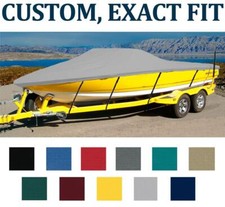 7.6oz CUSTOM FIT BOAT COVER BAYLINER ELEMENT F18 2016-2018 picture