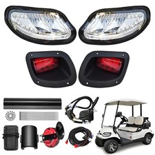 Led Golf Cart Light Kit Fits EZGO T48 (2014-UP) 12V Street Legal Deluxe Set picture