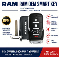 OEM Unlocked RAM 1500 19-24 OHT-4882056 + Key Cut picture