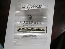 Pininfarina Emblem Symbol Lettering Badge Maserati Sticker 067729600 picture