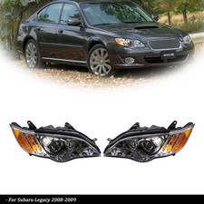 New RH&LH Headlights Headlamps Set Fit For Subaru Legacy 2008-2009 Halogen Clear picture