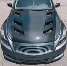 High Quality Carbon Fiber Front Engine Hood Bonnet G37 Coupe 2DR Only picture