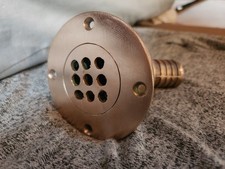 Perko Bronze Cockpit Scupper Boat Cockpit Drain  PERKO 1421 Sailboat Powerboat  picture