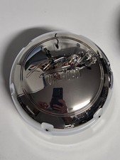 (4) Brand New, never used MB Off Road chrome 8 lug center caps C-JD-04 89123 picture
