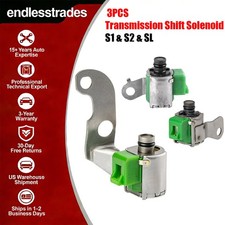3Pcs S1 & S2 & SL Transmission Shift Solenoid Kit For Toyota Corolla Matrix 1.8L picture