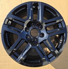 2019-2026 Chevrolet GMC Silverado Sierra OEM Factory BLACK Wheel Rim 23377017 1 picture