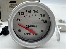 Brand New Livorsi Marine Gaffrig Voltmeter White 2” With Accessories & Box (H2) picture
