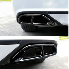Car Rear Cylinder Exhaust Pipe Cover Trim For Honda Accord 2018-2022 Accessories picture