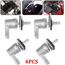 4X Saddlebag Mounting Hardware Theft Deterrent Lock For Harley Davidson Touring picture