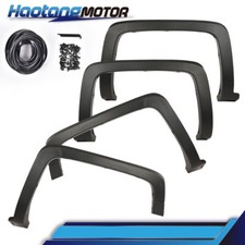 4PCS FIT FOR 2014-2019 CHEVY SILVERADO 1500 FACTORY STYLE WHEEL FENDER FLARES picture