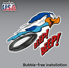 Road Runner BEEP LOONEY TUNES DECAL STICKER TRUCK VEHICLE WINDOW CARTOON picture