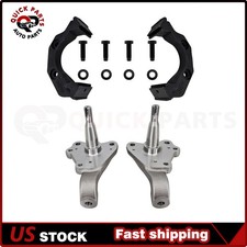 Pair Spindles & Caliper Brackets For 1962-1974 Chrysler Dodge Plymouth picture