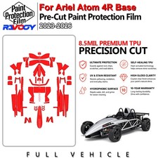 For Ariel Atom 4R Base 2023-2026 Precut Paint Protection Film PPF TPU 8.5Mil Kit picture