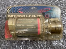 Vintage APC RED 15.6072.LR Inferno LED Muffler Tip - RED picture