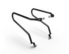 Royal Enfield Soft Pannier Rails Black Pair 350 Meteor picture