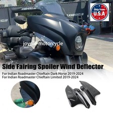 Front Side Fairing Spoiler Wind Deflector For Indian Chieftain Dark Horse 19-24 picture