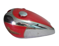 New Imperial 1936, Model 100 350cc Chrome And Red Painted Petrol Tank & Cap picture