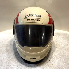 Vtg FULMER Pro HT-70 Vented Flip Up Shield Racing Helmet For Display Memorabilia picture