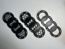 Audi Emblem Holder for Aftermarket Honeycomb Grille – 3D Printed Grille mount picture