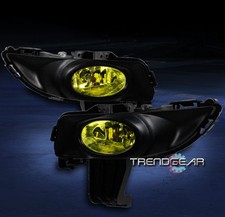 2004 2005 2006 MAZDA 3 MAZDA3 SEDAN 4DR JDM BUMPER YELLOW FOG LIGHTS+HARNESS KIT picture