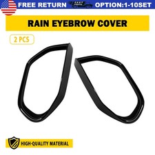 Rearview Mirror Rain Eyebrow Cover Trim For 18-26 Toyota Camry Front LH RH 2-20x picture