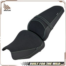 WOLFLINE Rider Passenger Seat for Kawasaki Ninja 650 & Z650 2017-2026 Comfort picture