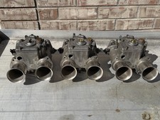 Rare Vintage Italian Weber 42 DCOE 8 Carburetors – Matching Triple Set Maserati picture