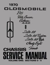 1970 Oldsmobile Chassis Service Manual picture