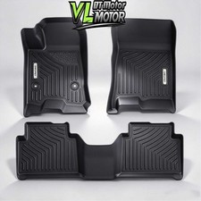 All-Weather For 2023-2026 Chevy Colorado/GMC Canyon OEDRO Floor Mats TPE Liners picture