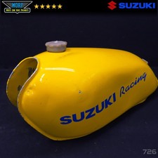 1976-1978 SUZUKI RM125 RM100 GAS TANK FUEL CELL W/ CAP GENUINE OEM picture