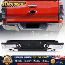 For Ford Ranger 2019-2023 Chrome Steel Rear Step Bumper Assembly W/Parking Holes picture