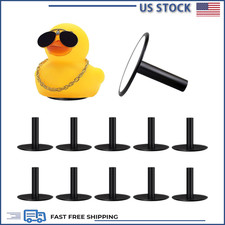 Duck Plug Mounts Jeep Dash, 10 Pcs Plastic Holder Fixed Stickers picture