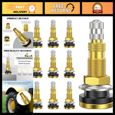 10PCS Tubeless Tire Valve Stems for Tractors, Agriculture, Industrial Wheels - T picture