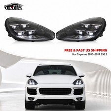 Plug & Play 2025 Style PDLS LED Headlights For 2015-2017 Porsche Cayenne 958.2 picture