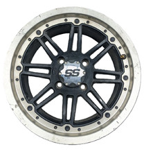 ITP Hurricane Matte Black Wheel 14X7 4/110 (USED, SEE PHOTOS) 57-40249 picture