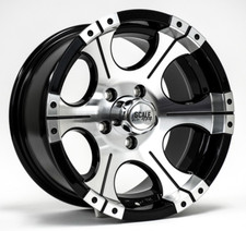 SCALE 4X4 Ace Rim 15X8 5X114.3 Offset 0 Black w/Machined Face (Quantity of 1) picture