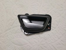 2003-2014 Volvo XC90 Front Left Driver Interior Door Handle Black Silver OEM picture