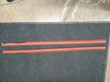 1955 1956 1957 Chevy Nomad Interior Garnish Molding Lower Long Straight Pair picture