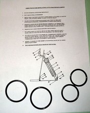 Bennett Trim Tab Actuator O ring Sealing Kit w/ Instructions for 2 Actuator %% picture
